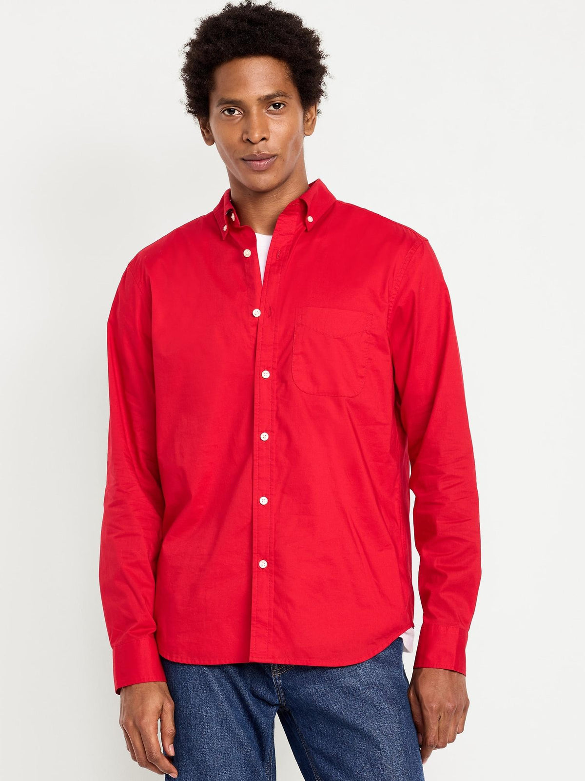 Classic Fit Everyday Poplin Shirt