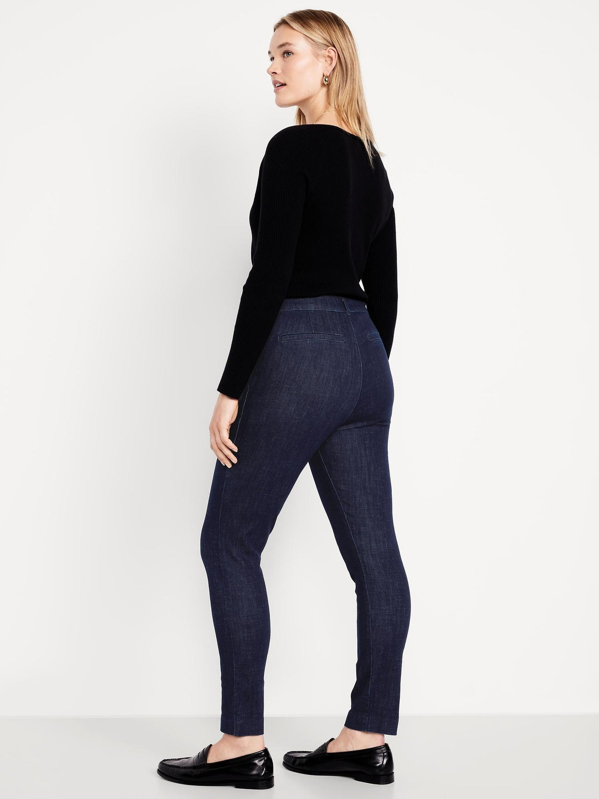High-Waisted Pixie Skinny Ankle Pants