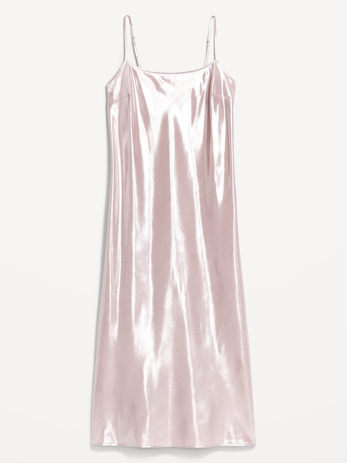 Shine Satin Maxi Dress
