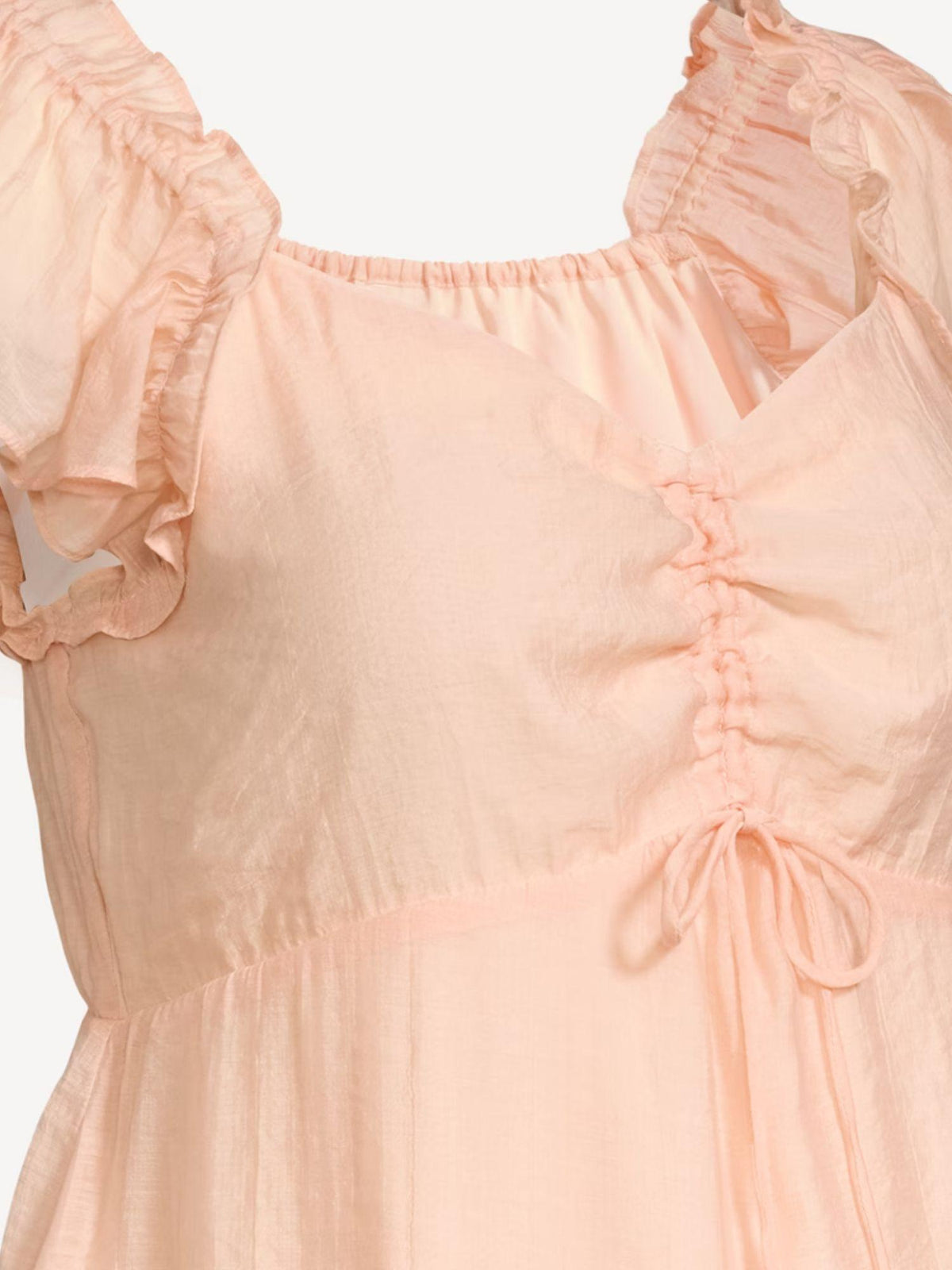 Maternity Ruffle-Sleeve Top