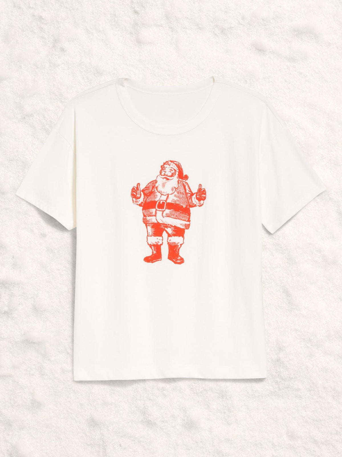 Holiday-Graphic Crew-Neck T-Shirt for Women