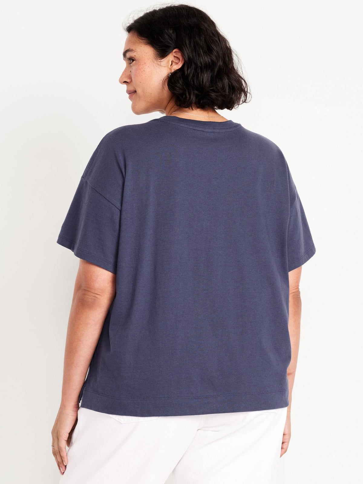 Vintage Crew-Neck Logo-Graphic T-Shirt