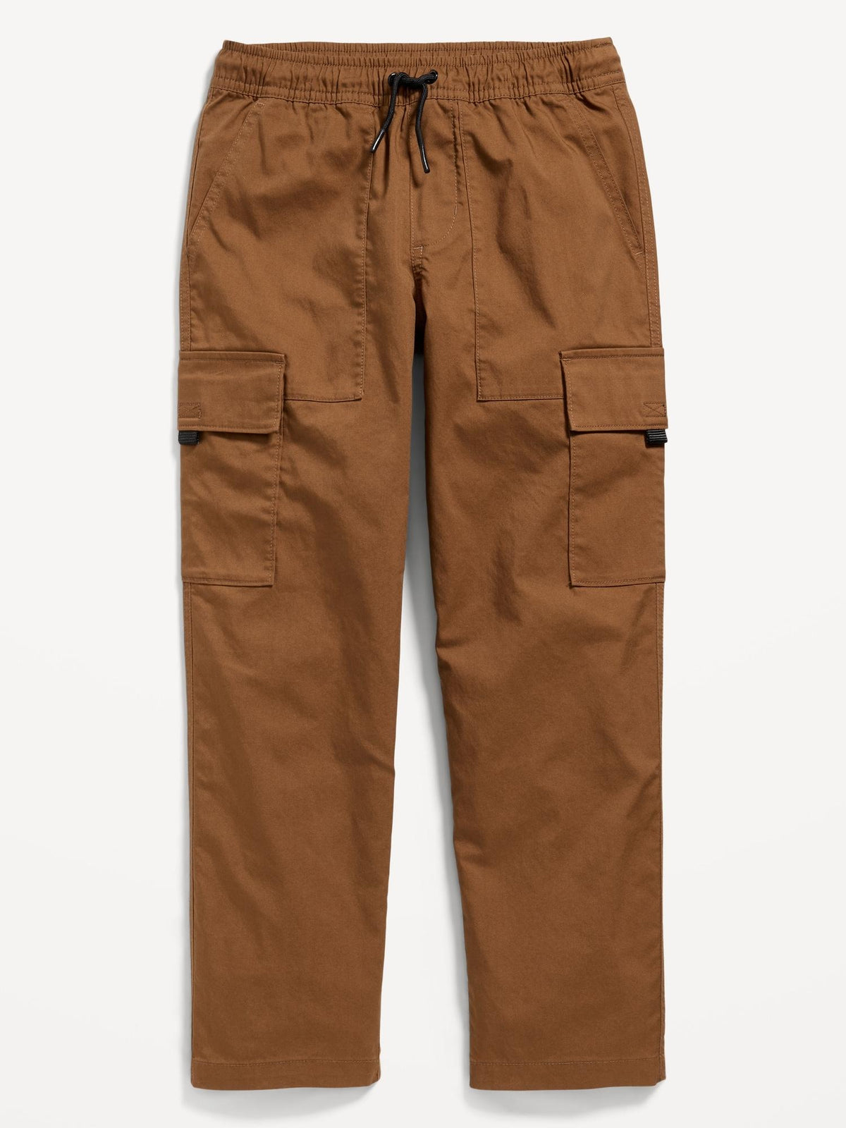 Loose Pull-On Cargo Tech Taper Pants for Boys