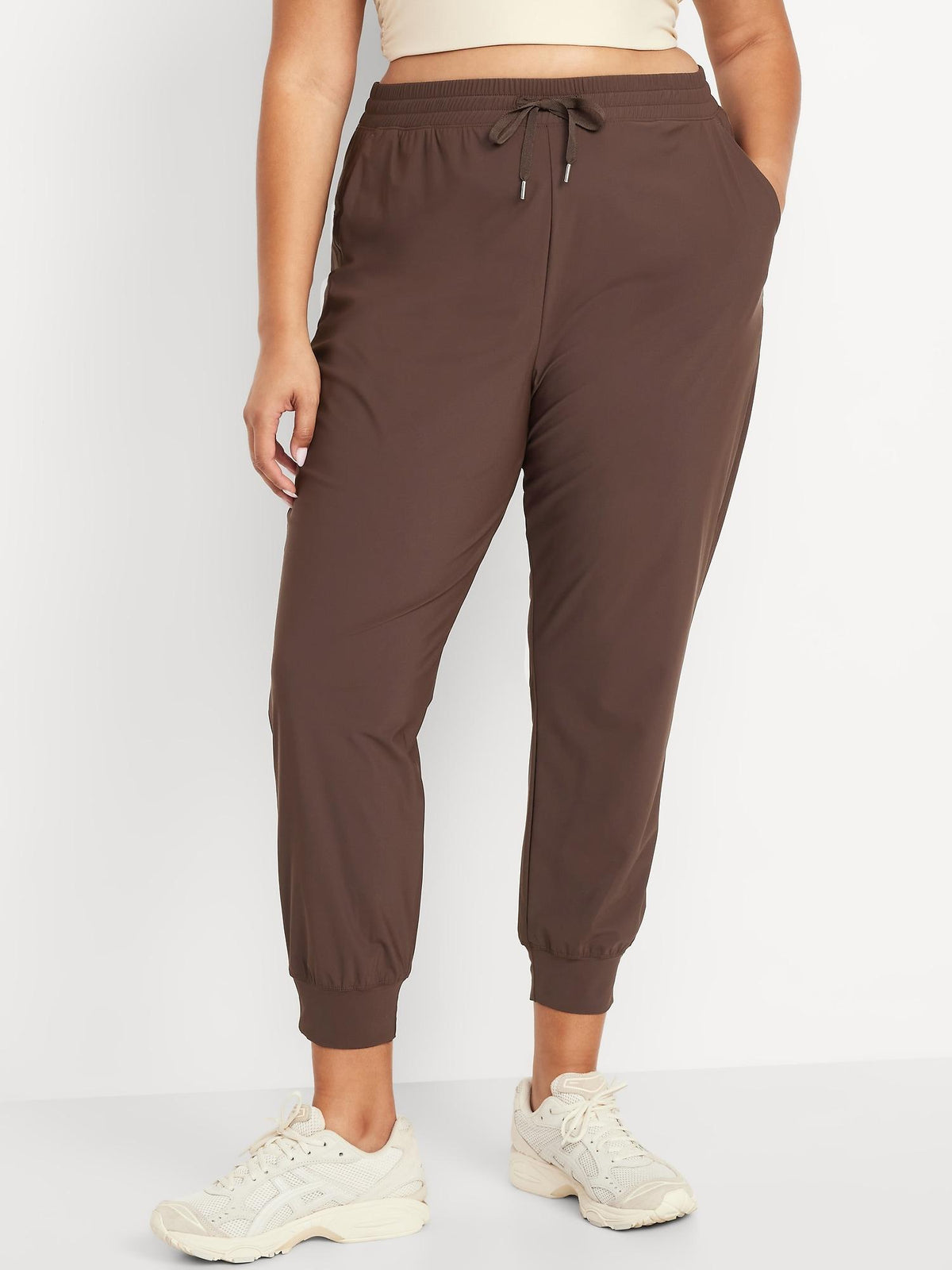 High-Waisted SleekTech Joggers