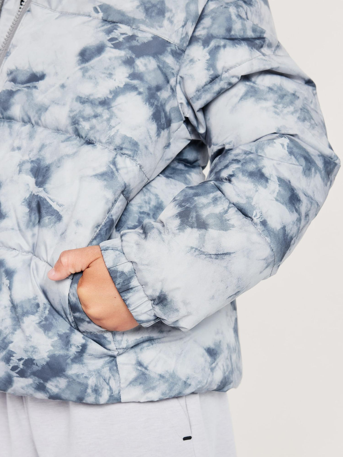 Printed Water-Resistant Puffer Jacket for Boys