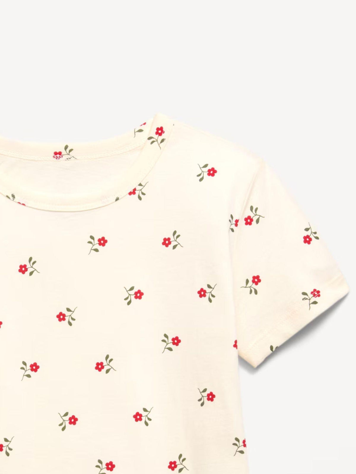 Softest Printed Short-Sleeve T-Shirt for Girls