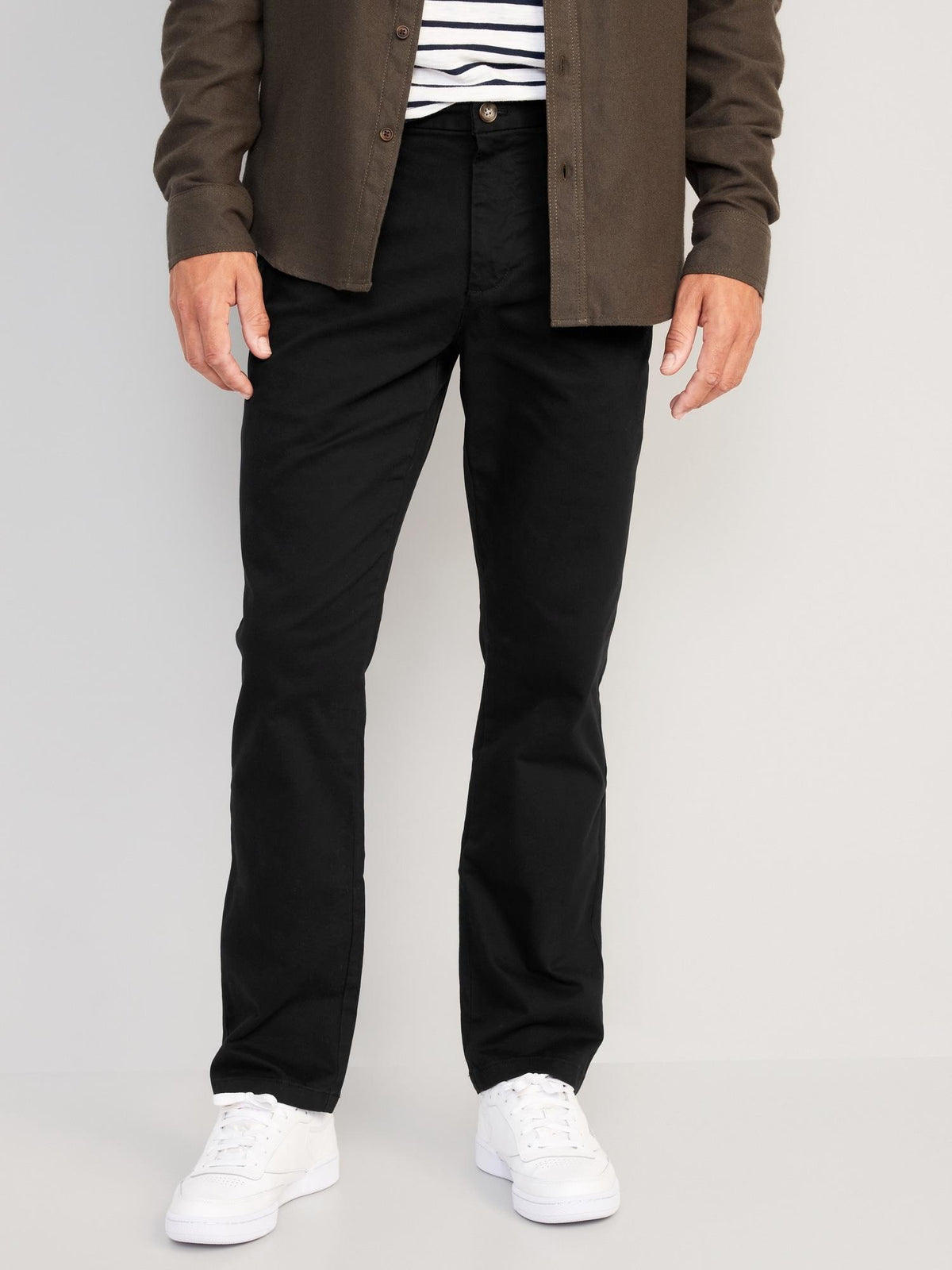 Regular-Fit Built-In Flex Everyday Shirt for Men