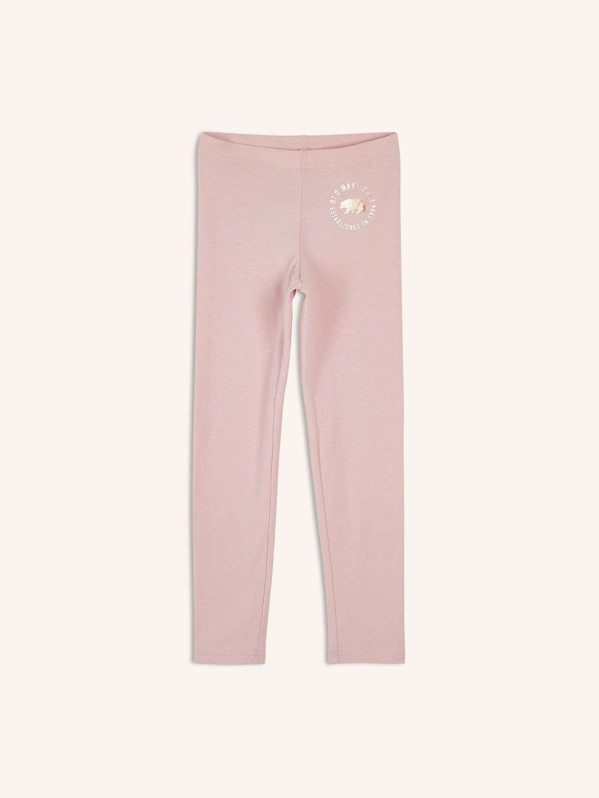 Logo-Graphic Built-In Tough Leggings for Girls