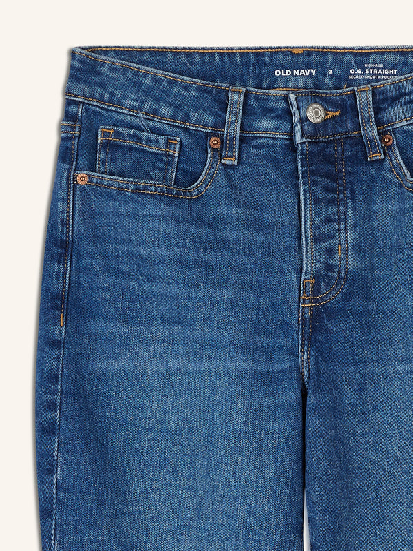High-Waisted O.G. Straight Ankle Jeans for Women - Old Navy Philippines