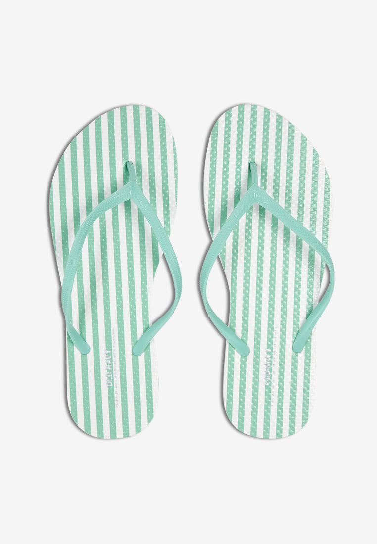 Printed Flip-Flop Sandals for Women (Partially Plant-Based)