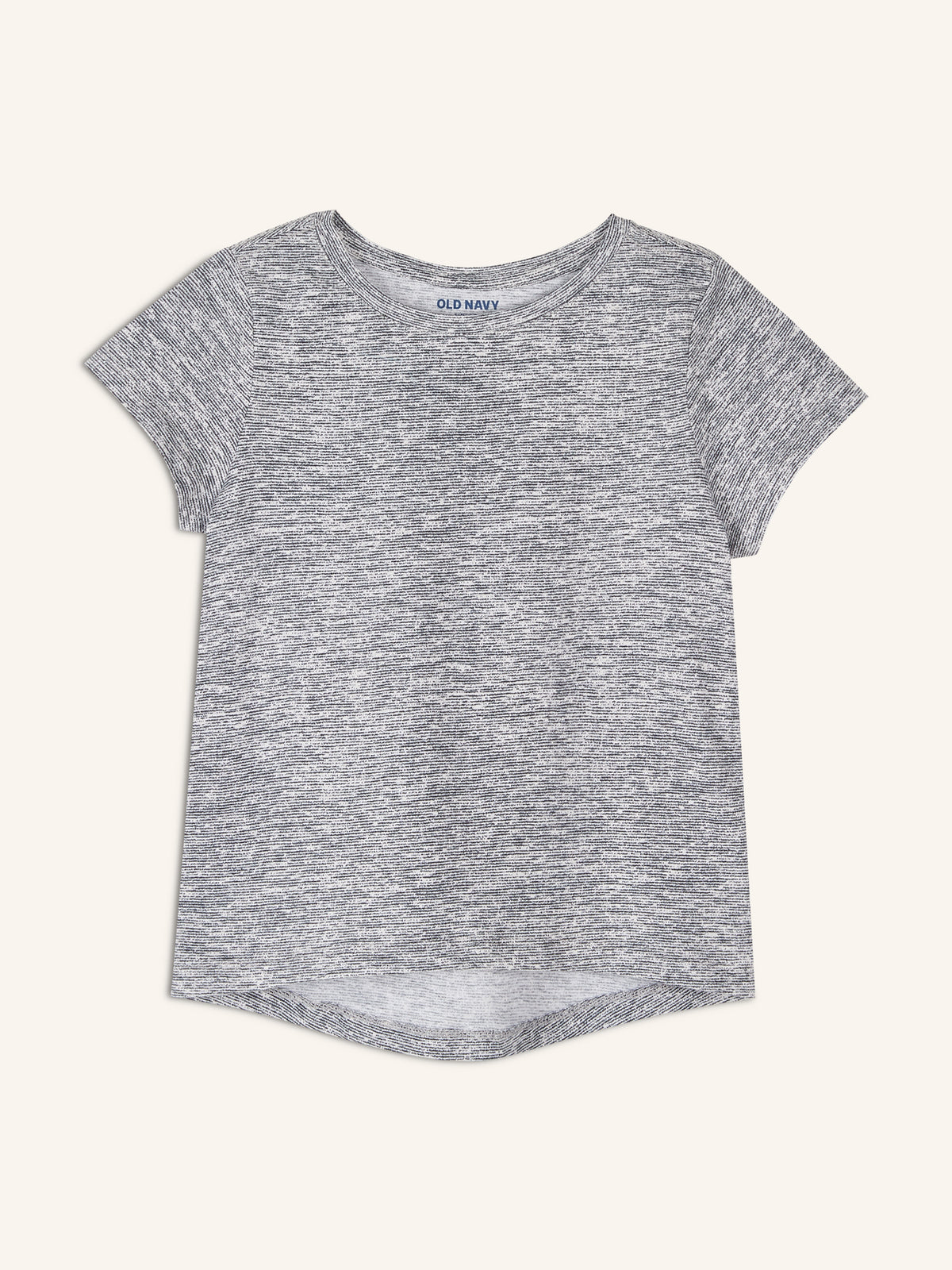 Softest Crew-Neck Slub T-Shirt for Girls