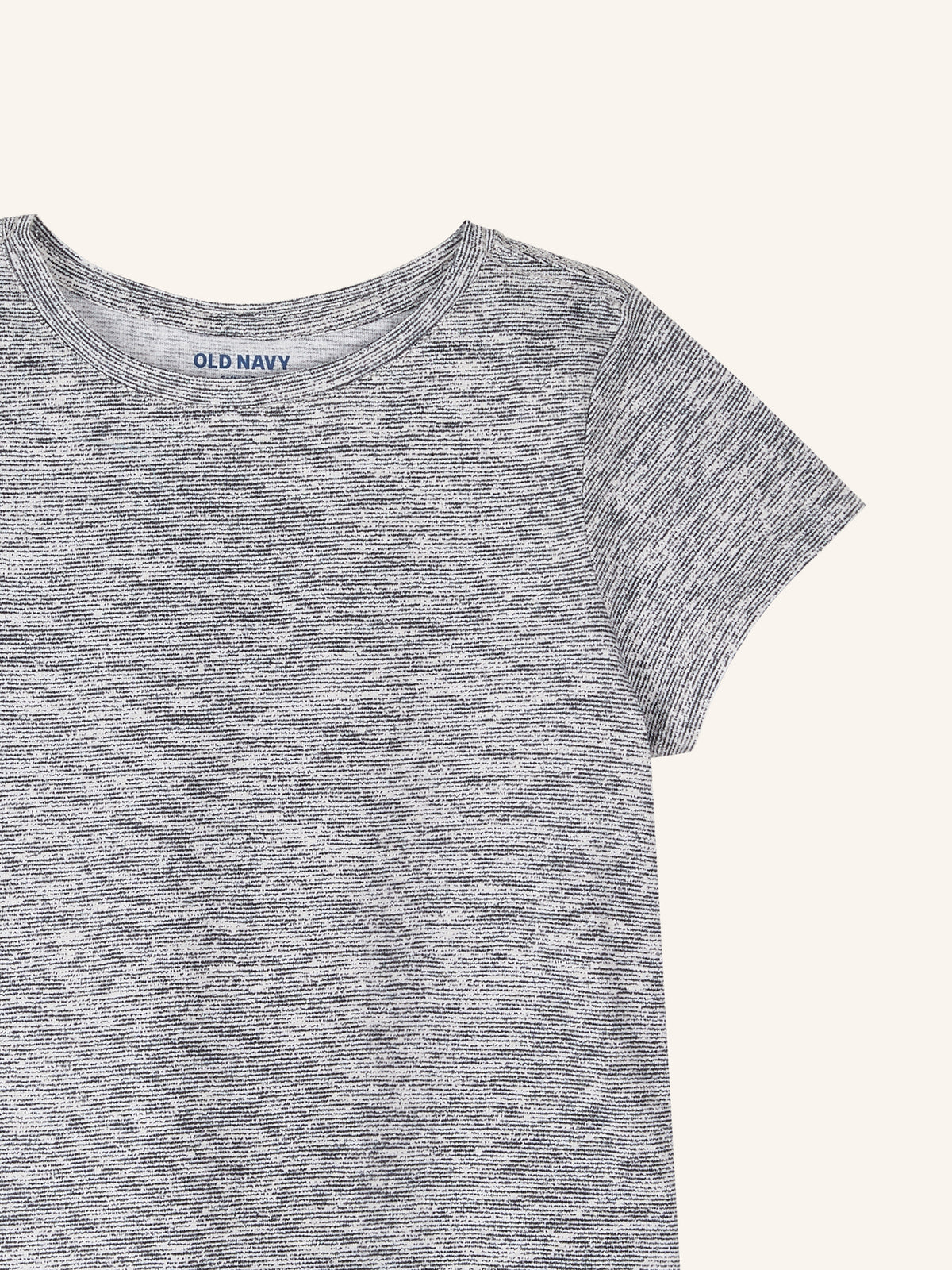 Softest Crew-Neck Slub T-Shirt for Girls