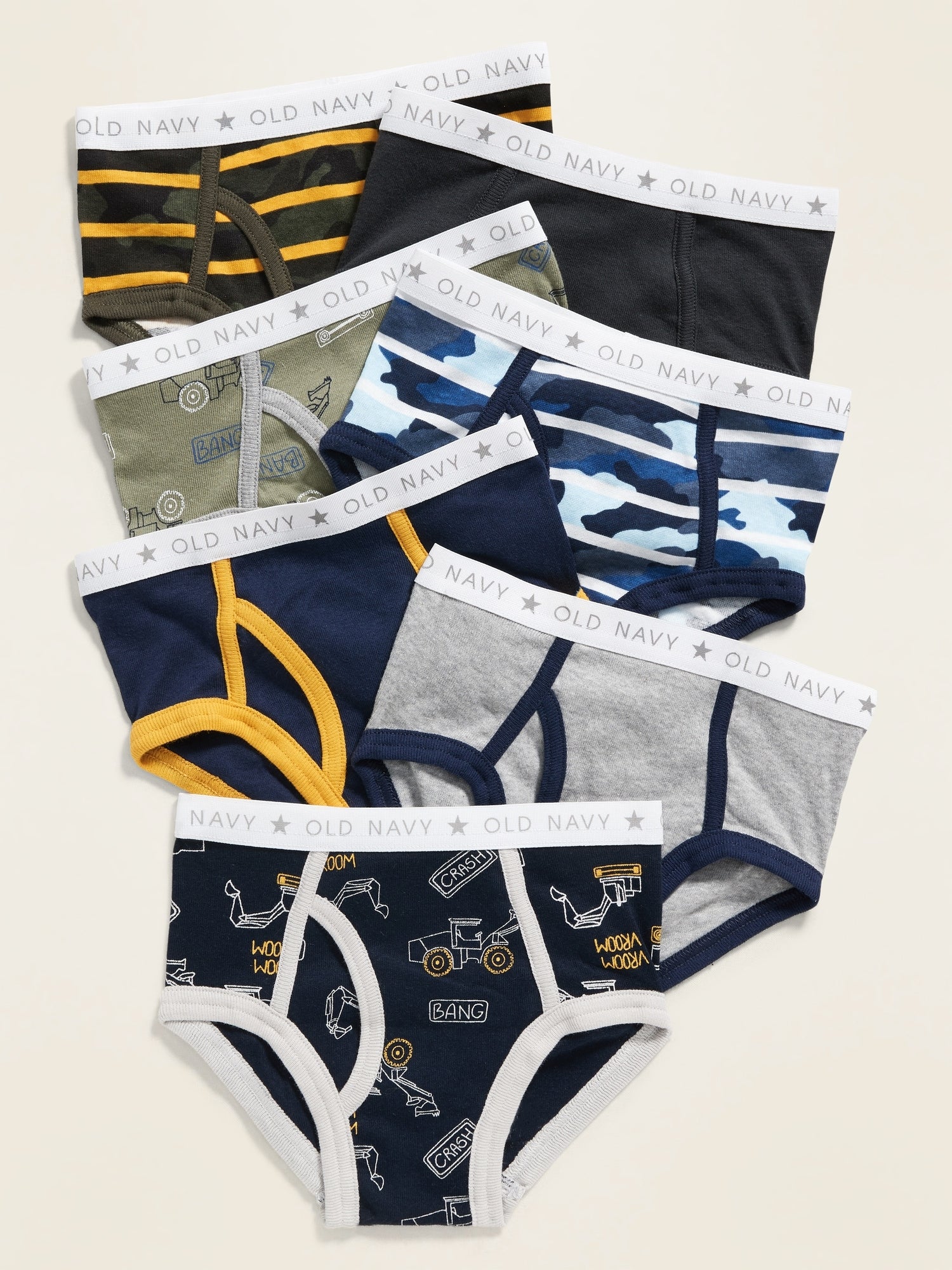 Stripes, Camo, Solids & Trucks