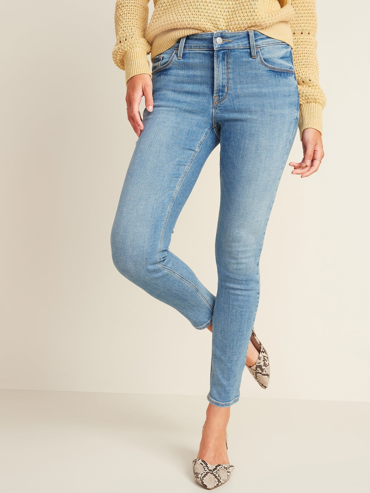 Mid-Rise Rockstar Super Skinny Jeans for Women Old Navy Philippines
