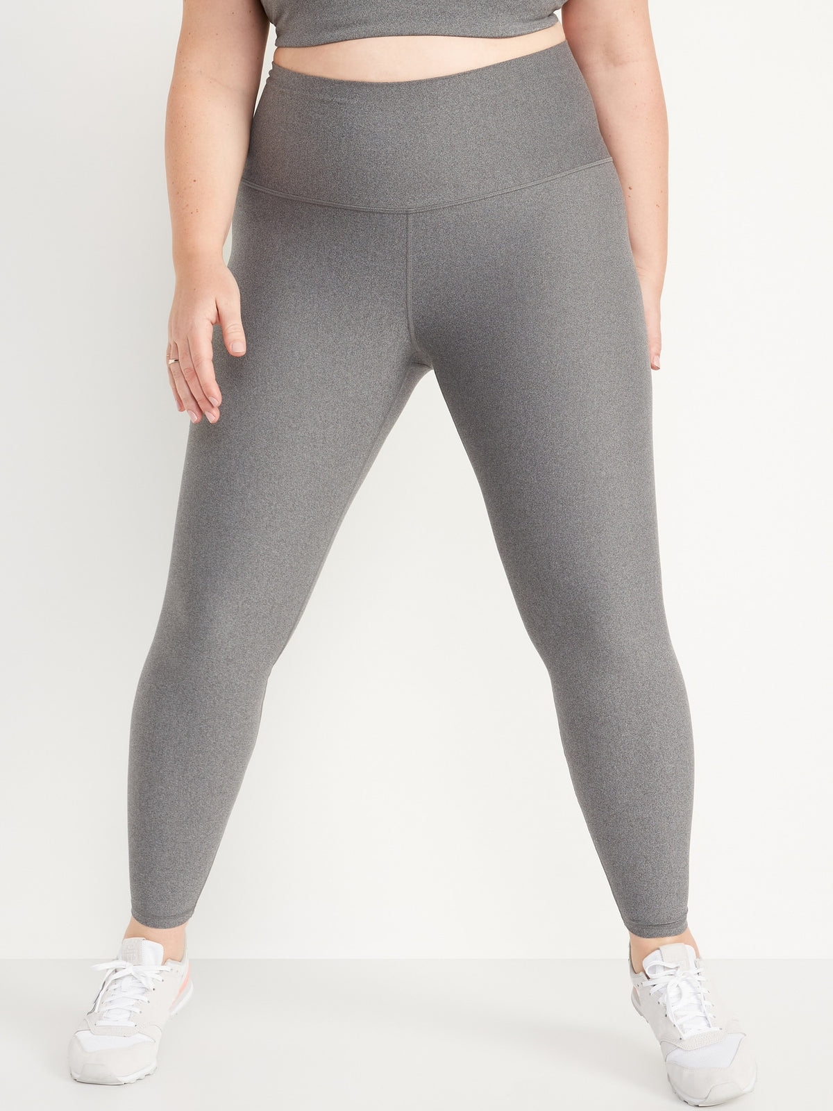 Old Navy + High-Waisted PowerSoft Side-Pocket Crop Leggings