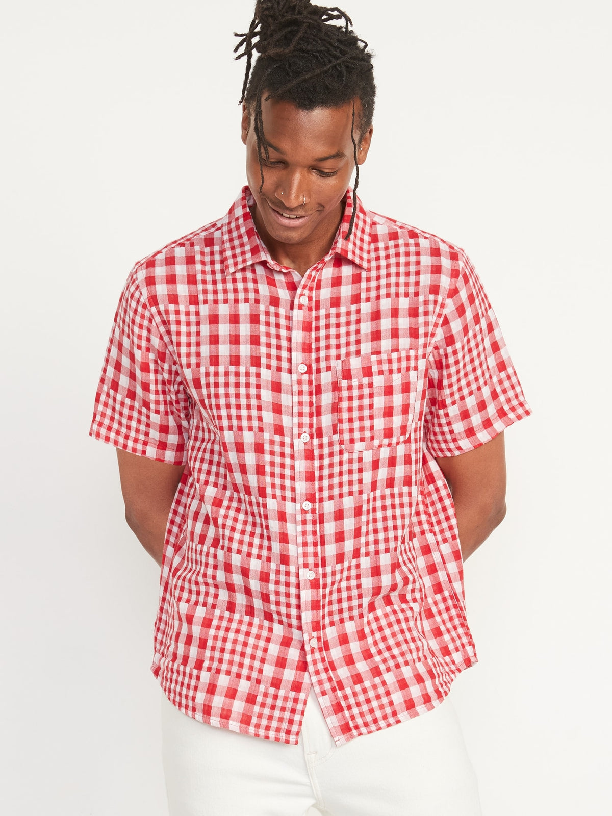Red Gingham (Match The Fam)