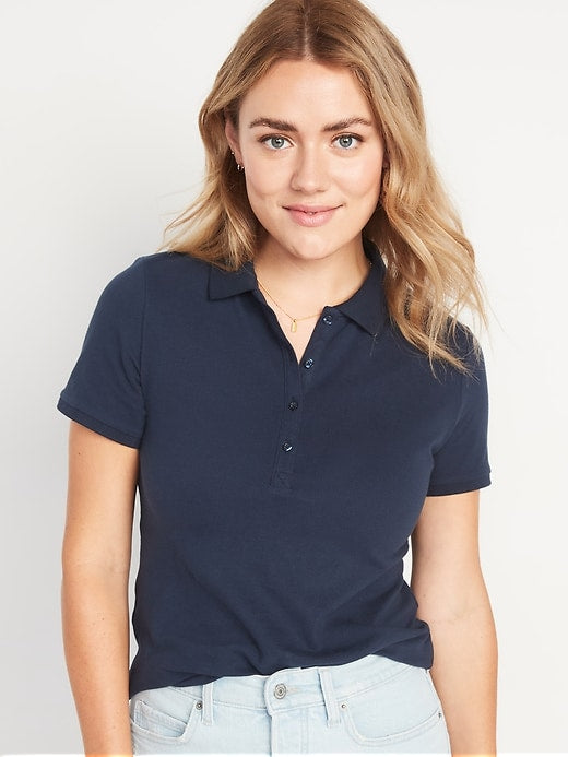 Polo shirt women's outfit Clearance