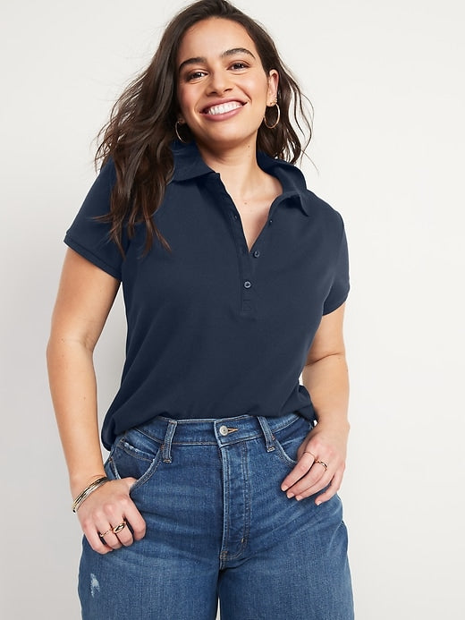 Uniform Pique Polo Shirt for Women Old Navy Philippines