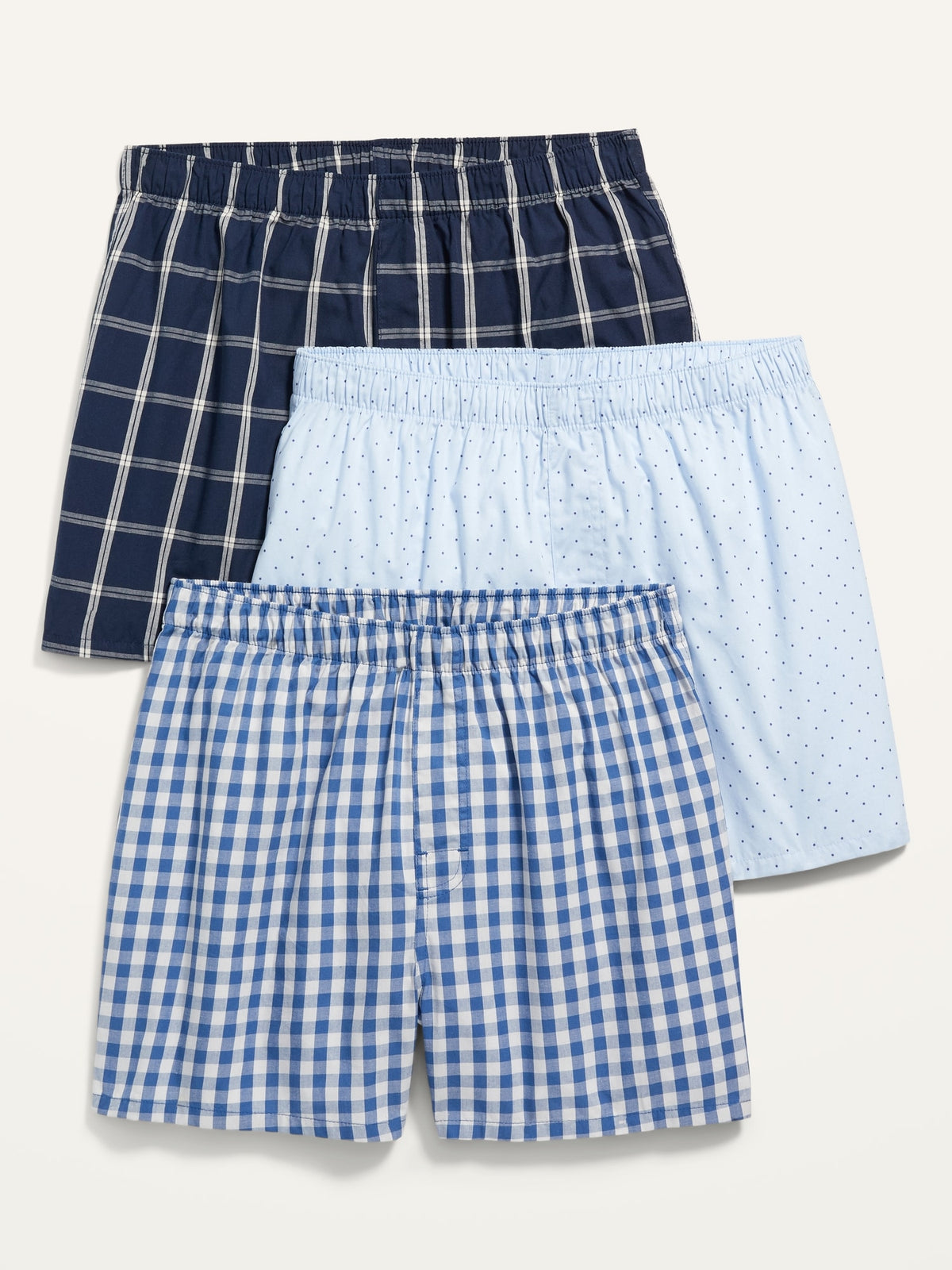 Soft-Washed Boxer Shorts 3-Pack for Men -- 3.75-inch inseam - Old Navy  Philippines