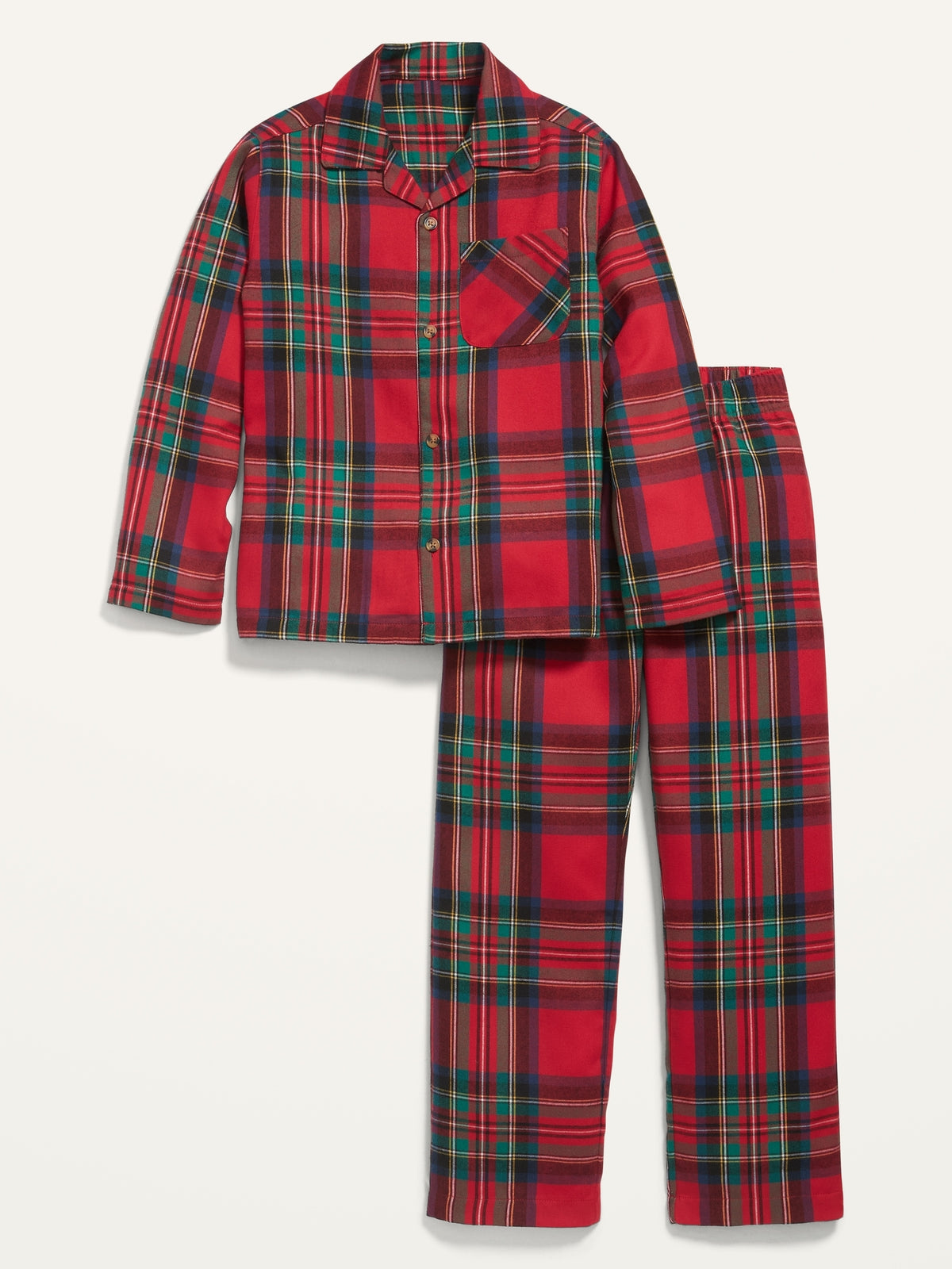 Flannel Kids' Pajama Set