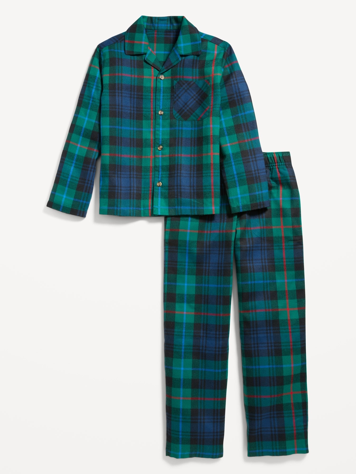 Green & Blue Plaid (Match the Fam)