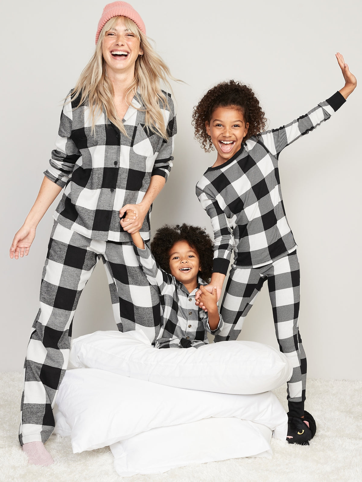Matching Printed Pajama Set