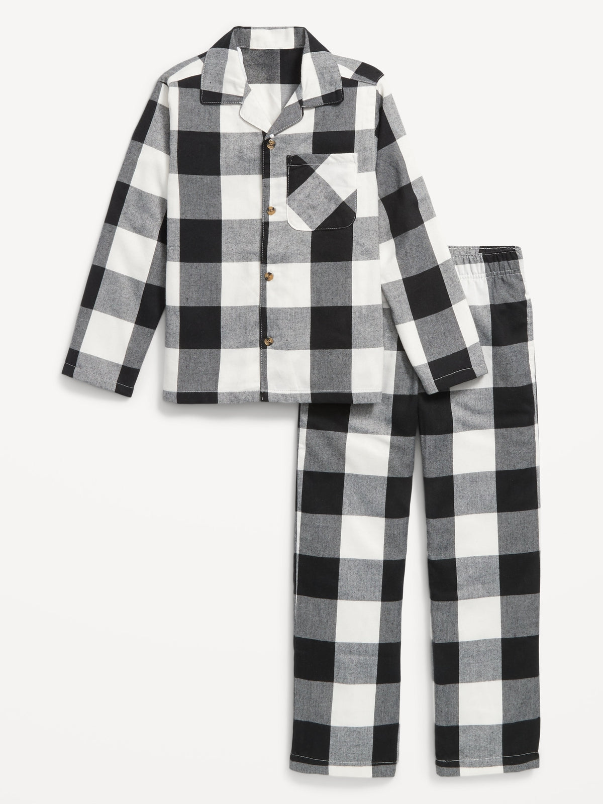 Gender-Neutral Matching Flannel Pajama Set for Kids - Old Navy Philippines