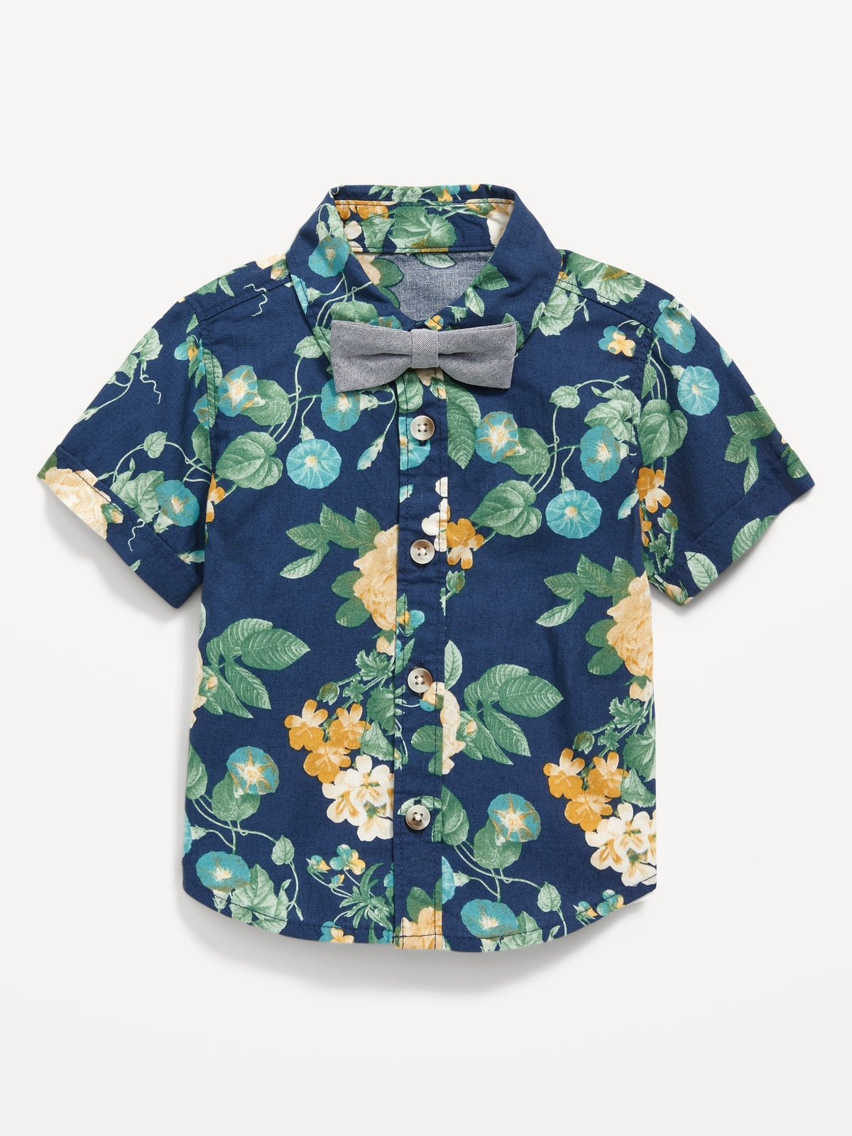 Navy Floral (Match the Fam)