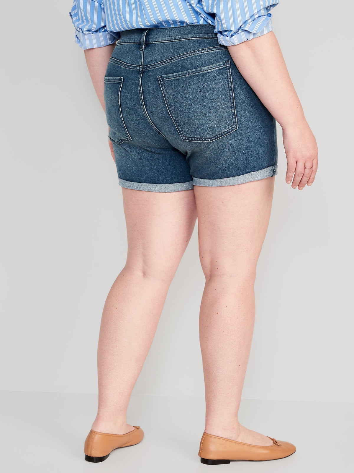 Women's 5 inch jean on sale shorts