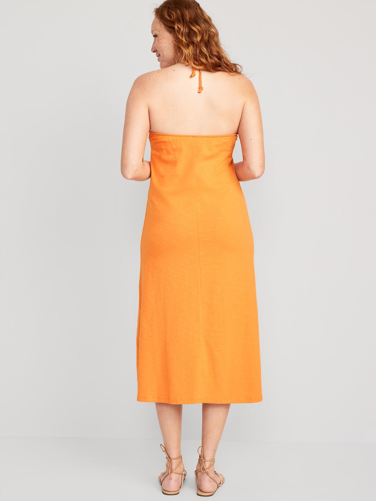Slub-Knit Halter Midi Shift Dress for Women - Old Navy Philippines Slub-Knit Halter Midi Shift Dress for Women - Old Navy Philippines